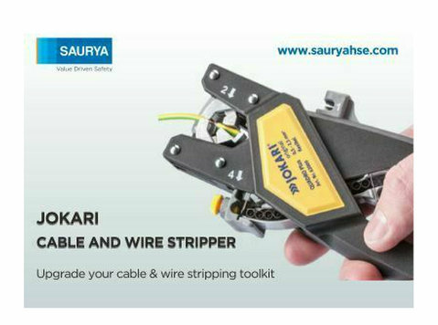 Jokari Cable and Precision Wire Strippers by Saurya Safety - Ostatní