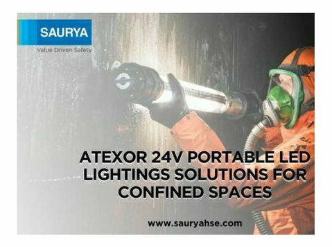 LED Lighting Solution for Confined Spaces - Saurya Safety - 기타