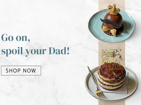 Order Father's Day Special Cakes, Treats & Desserts Online - Iné