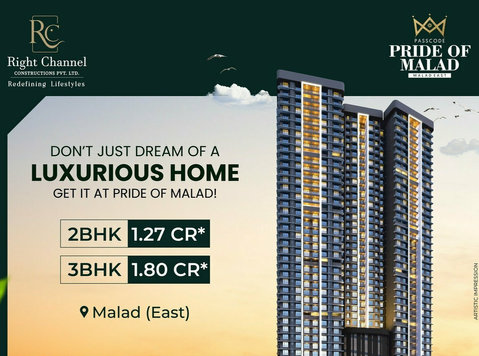 Premium 2 Bhk Flats for Sale in Malad East, Mumbai - Drugo