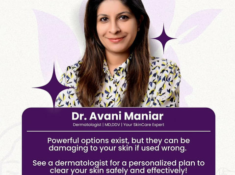 Dermatologist in Ghatkopar West and East - Dr. Avani Maniar - Moda/Beleza