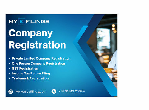 Company Registration - Trademark in India - Myefilings - Право/Финансии