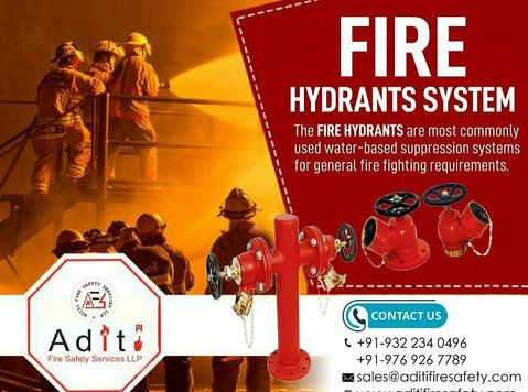 Industrial Fire Hydrants System Service in Navi Mumbai | Adi - Services: Other