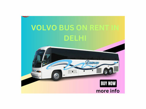 Make Your Journey Memorable with Volvo Bus Rentals in Delhi - Services: Other