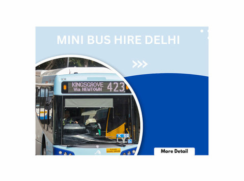 Travel Smart, Travel Together - Mini Bus Hire Delhi - Lain-lain