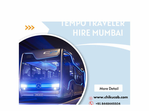 Your Comfortable Ride Awaits -tempo Traveler Hire Mumbai - دوسری/دیگر