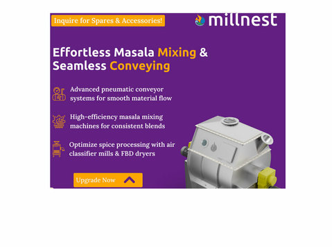 Efficient Masala Mixing & Pneumatic Conveying Solutions | Mi - Clothing/Accessories