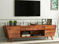 Modern Tv Panel Designs - Get Yours at Wooden Street! - Möbler/Redskap