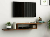 Modern Tv Panel Designs - Get Yours at Wooden Street! - Möbler/Redskap