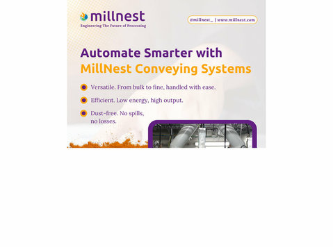 Millnest Pneumatic Conveying Systems | Spice & Powder Handli - Annet