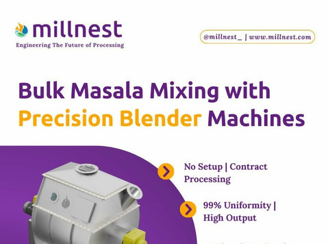 Precision Blender Machine for Masala Mixing | Contract Proc - Egyéb