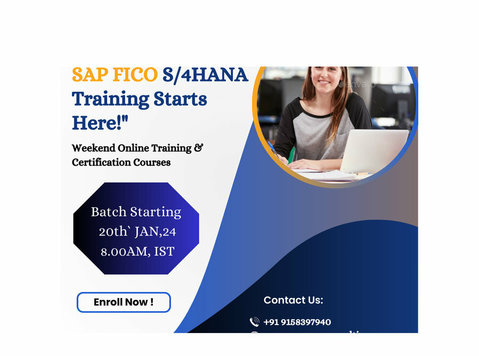 Join our Sap Fico S/4hana Live Batch Starting on 20th Jan,24 - Iné