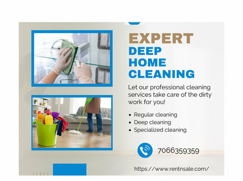 Clean & Shine Home Cleaning service with Rentnsale - Takarítás