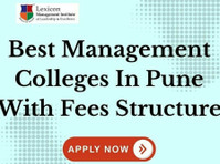Best Management Colleges In Pune With Fees Structure - Друго