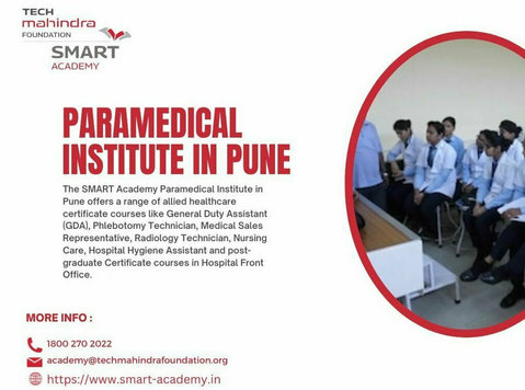 Best Paramedical Institute in Pune | Smart Academy - Iné