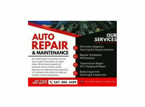 Car reparing services - Services: Other