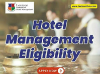 Hotel Management Eligibility - Andet
