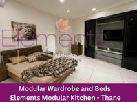 Modular Wardrobe and Beds | Elements Modular Kitchen - Khác