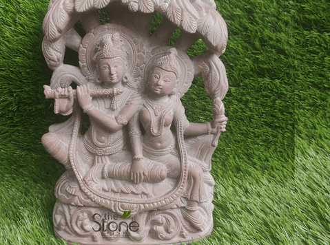Eternal Love in Stone: Radha Krishna Murti, the Perfect Gift - Buy & Sell: Other
