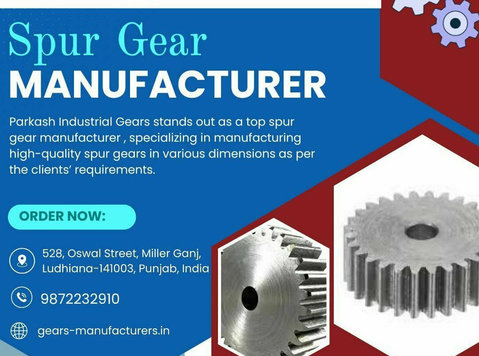 Top Quality Spur Gear Manufacturer – Custom Sizes Available - Drugo