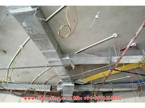 industrial Steel Ducting, Ac Ducting, Air Cooler Ductings - Muu
