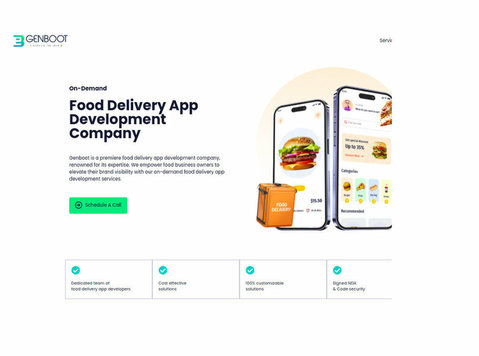 Food Ordering & Delivery App Development Company - คอมพิวเตอร์/อินเทอร์เน็ต