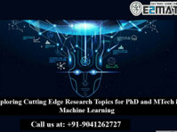 Exploring Cutting Edge Research Topics for Phd and Mtech in - Editoriale/Traduzioni