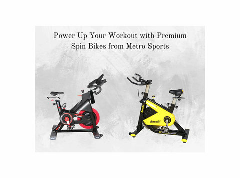 Power Up Your Workout with Premium Spin Bikes from Metro Spo - Останато