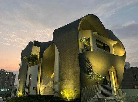 The Ribbon House in Mohali : Built by the RS Builders - Otros