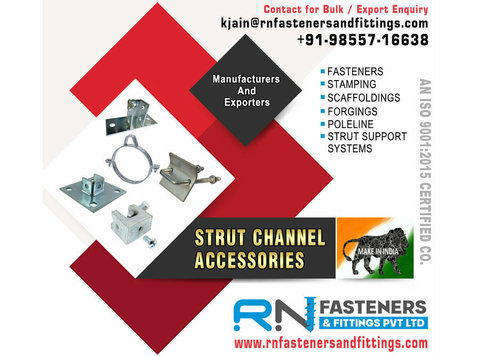 strut Support Systems, Threaded Rods, Fasteners - Annet