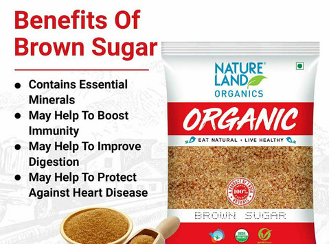 Buy Organic Brown Sugar Online in India - Muu