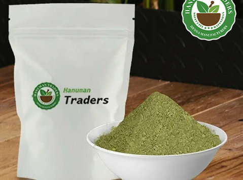Natural Indigo Powder For Hair - Hanuman Traders - skønhed/mode