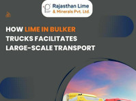 Lime in Bulker - Rajasthan Lime - Affärer & Partners