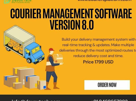Courier Management Software Version 8.0 -  	
Datorer/Internet