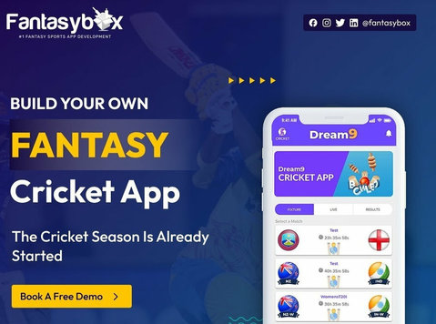Fantasy Cricket App Development Company -  	
Datorer/Internet