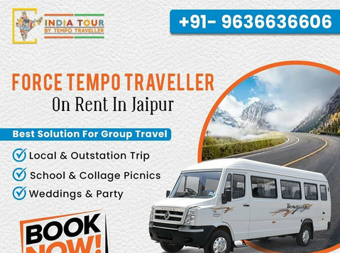 12 seater tempo traveller Hire Jaipur - Inne