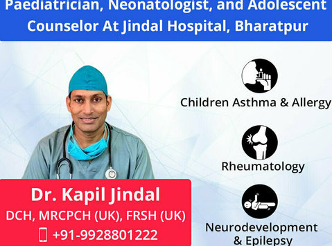 Dr Kapil Jindal is the Best Child Specialist Doctor In Bha - Otros
