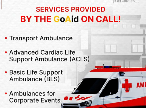 Jaipur's Lifesaver: Goaid Ambulance Services - Your Trusted - Services: Other