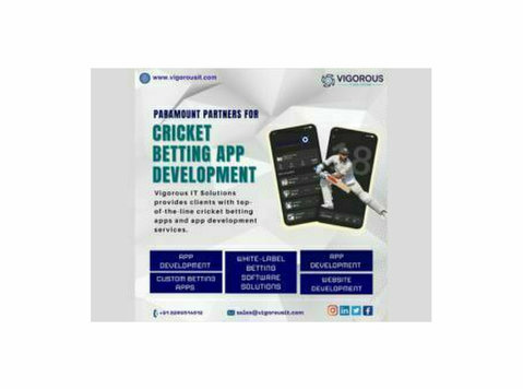 Top Cricket Betting App Development Company - Services: Other