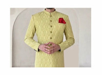 Buy Latest Designer Embroidered Sherwani for Men Online - Облека/Аксесоари