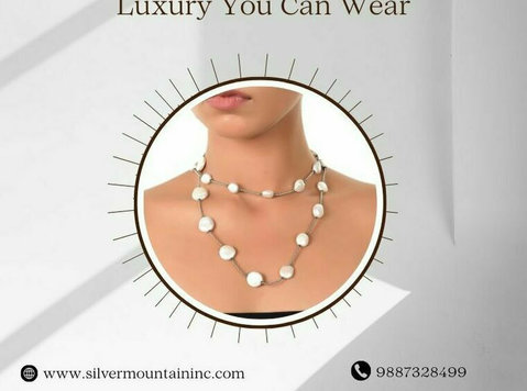Designer Silver Pearl Necklaces – Luxury You Can Wear - 	
Kläder/Tillbehör