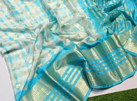 Katan Banarasi Saree: The Opulence of Weaving Craftsmanship - Quần áo / Các phụ kiện