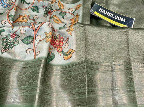 Semi Katan Silk Saree - Clothing/Accessories