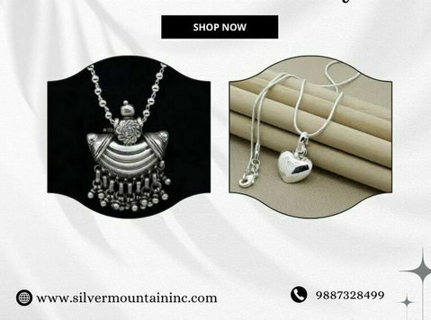 Shop Pure 925 Silver Pendants – Traditional & Trendy - 의류/악세서리