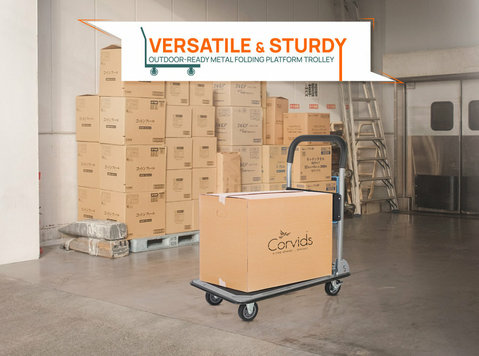 Durable Hand Trolley for Easy Transport | Corvids India - Furniture/Appliance