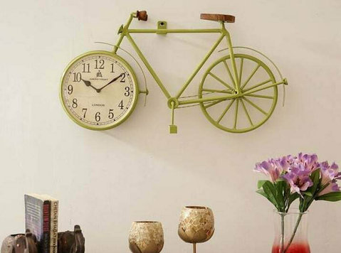 Upgrade with Wooden Street's Wall Clocks: Shop Now! - Møbler/Husholdningsartikler