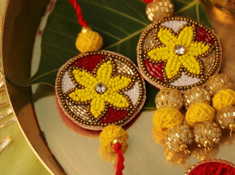 Buy Handmade Rakhi Online at The Knot Company - Друго