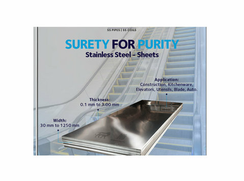 Premier stainless steel sheet manufacturer in Maharashtra- N - Outros