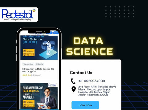 Best Data Science Course with Certification-pedestal Techno -  	
Datorer/Internet