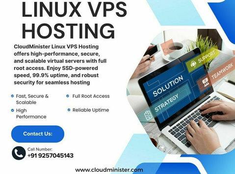 LINUX VPS SERVER BY CLOUD -  	
Datorer/Internet